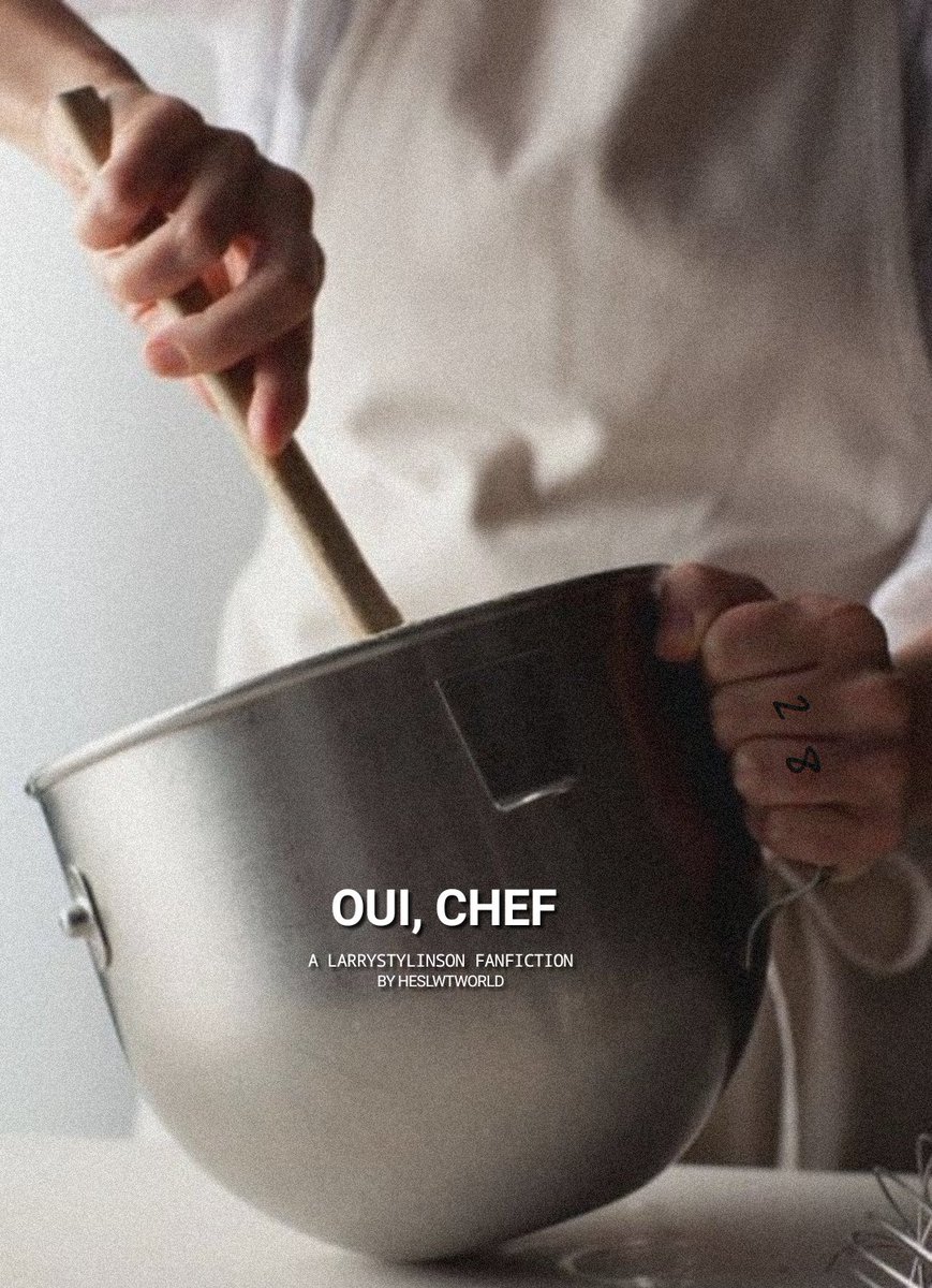 pearlofstyles's tweet photo. ei, acabei de publicar o primeiro capítulo de "Oui, Chef" — minha nova fanfic larry no wattpad. 

link: https://t.co/XHZuAq0gIV! 

espero que leiam, e gostem. <3 https://t.co/W3Cq9yjfR7