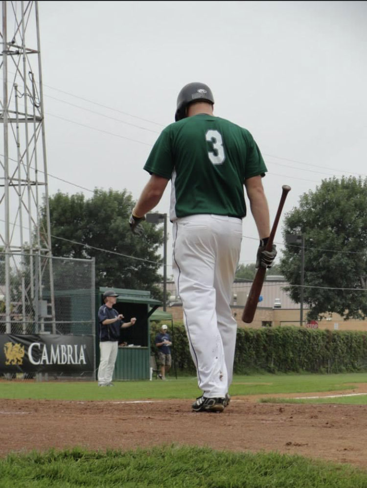 Sartell_Muskies's tweet photo. On June 30th, Muskies slugger Tim Burns hit his 93rd home run for the Muskies. Tim started his 19 year career with 2 seasons for ⁦@Steves_Baseball⁩ and hit 6 home runs with them. So, ⁦@Burnsy0330⁩ now has 99 amateur home runs. #Burnsfor100 https://t.co/YVAi9uuRIl