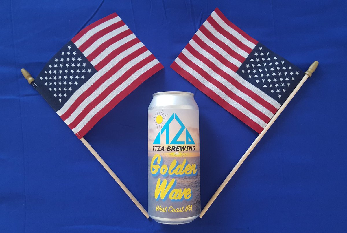 Happy Independence Day!
#ItzaBrewing #EnjoyTheWave #GoldenWave #SDcraftbeer
#SanDiego #sunsetcliffs
#oceanbeachsandiego #lajolla 
#CraftBeer #LocalBeer 
#CraftBrewery #LocalBrewery #BeerOfTheDay
#SupportLocal
#4thofJuly #happy4th #Happy4thofJuly
#IndependenceDay #July4th