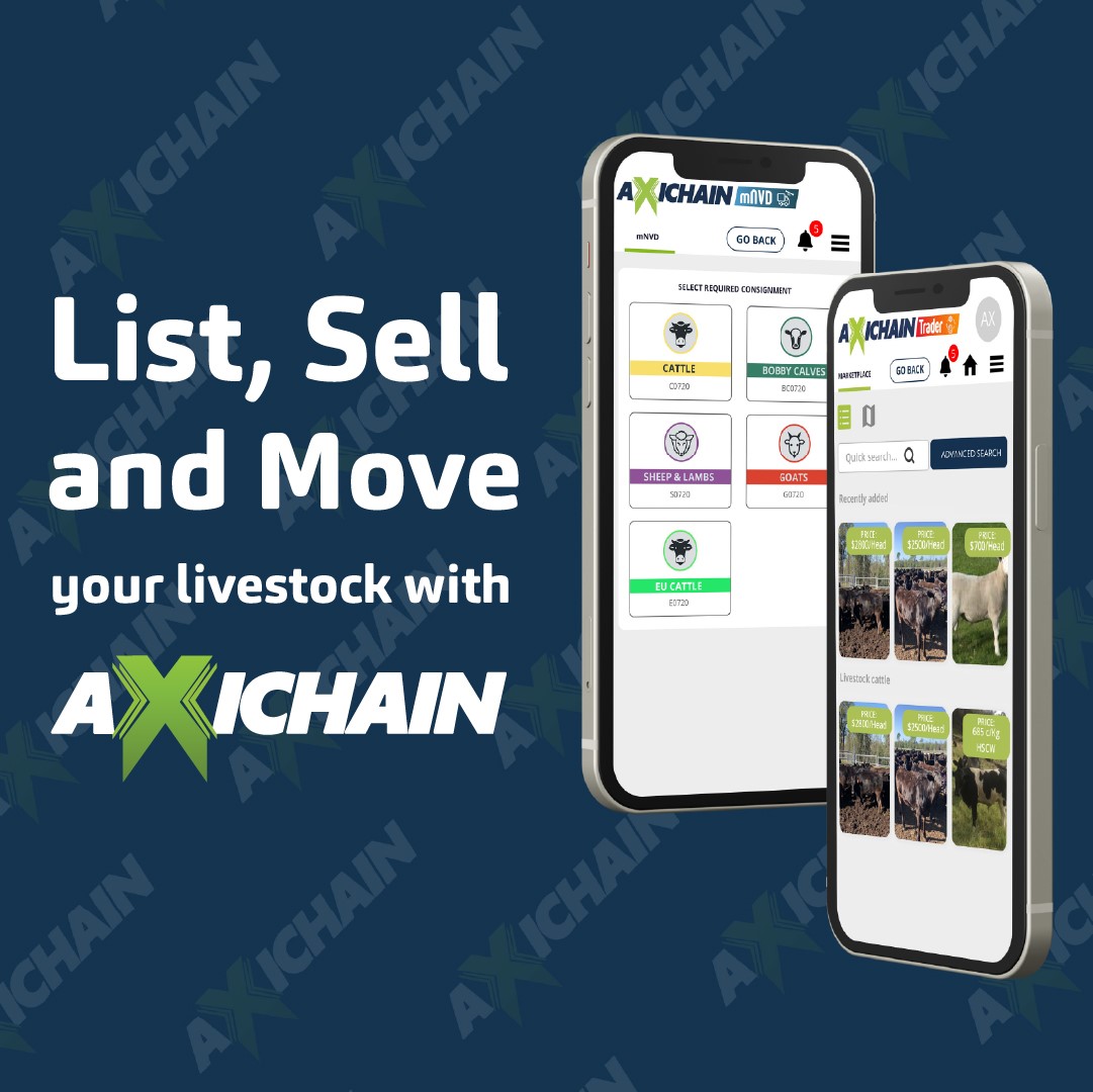 AXIchain can LIST, SELL and MOVE your livestock - all within a safe, secure, blockchain platform. 

Find out more about AXIchain's suite of products: axichain.io/products 

#agtech #digitalfarm #farmtech