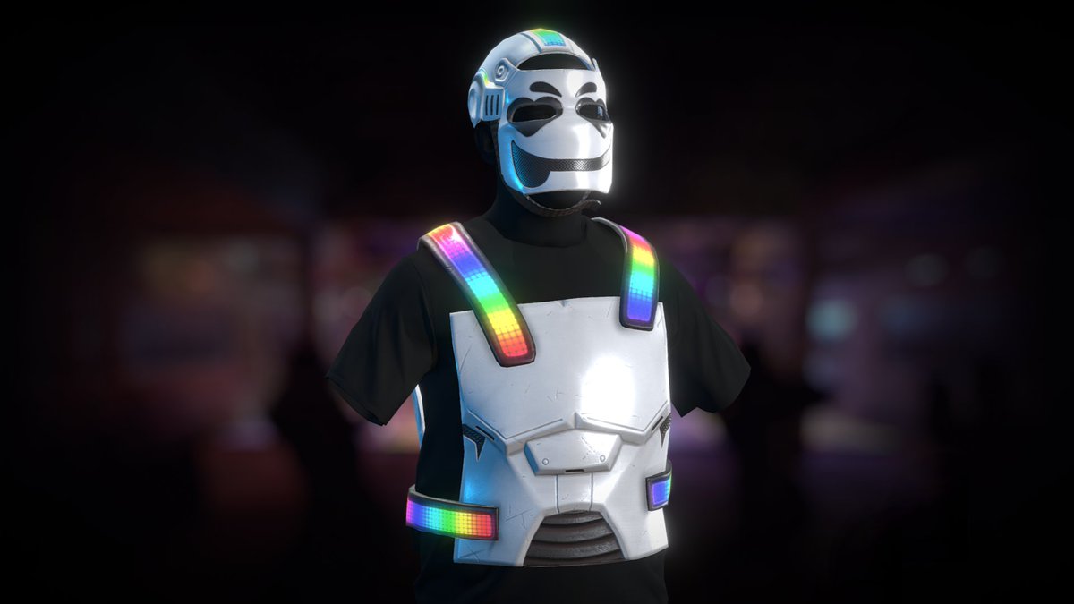 LiamMoffitt's tweet photo. Me and @DJB2401 have cooked up a new armor set for @playrust...

The "REMIX" metal armor!

This armor set is based off of various DJs and artists, themed around the new dance floors added to the game. It has glowing and non-glowing versions. Enjoy!!!

https://t.co/Q6DFL9zEyC https://t.co/3AHGs1JWeR