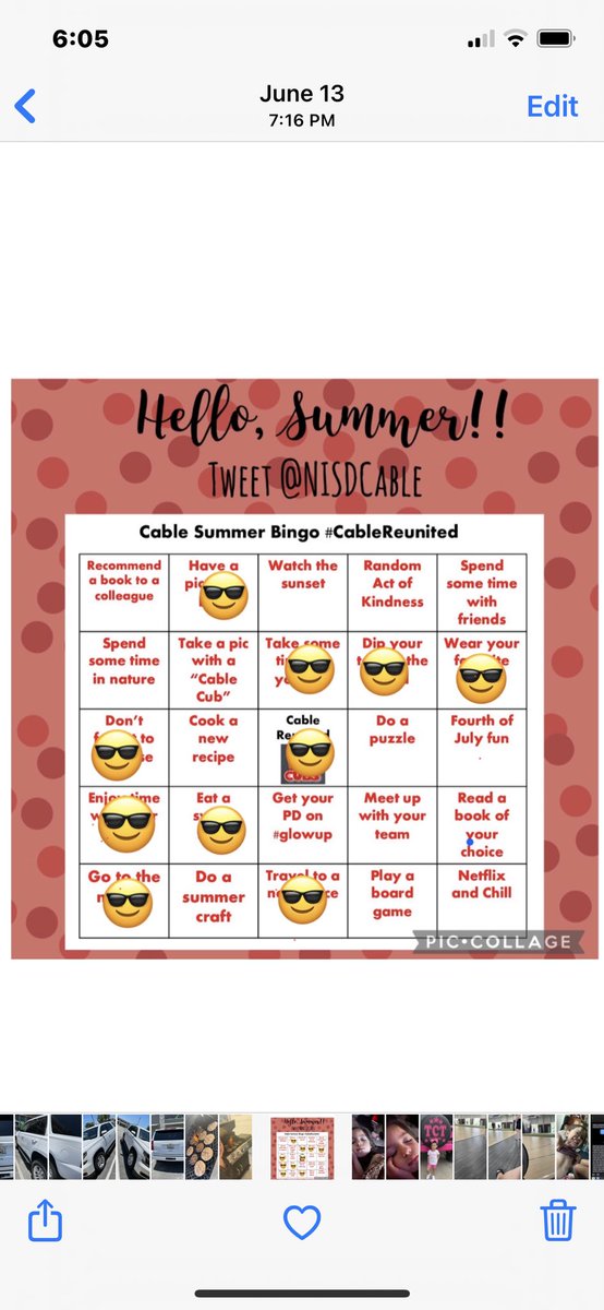 MrsReyes3rd's tweet photo. Favorite shades!!! #summerbingo @NISDCable https://t.co/lD2b3PQX7v
