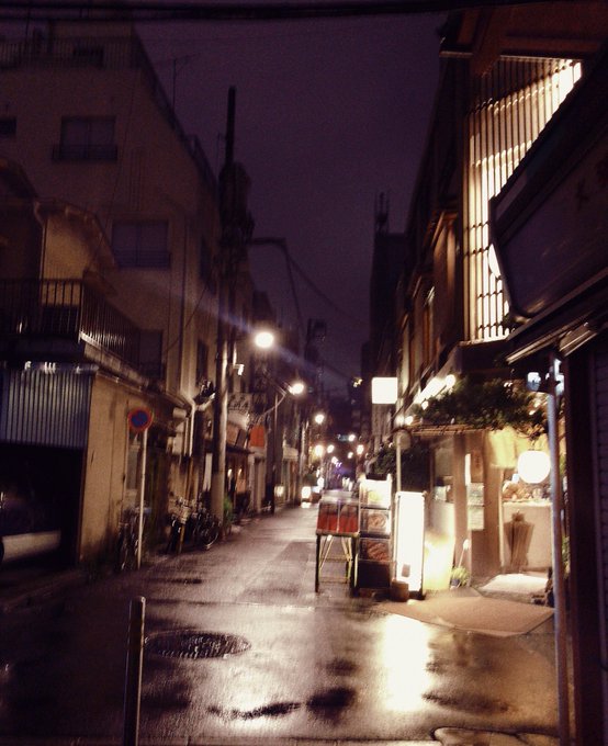 夜の街のtwitterイラスト検索結果