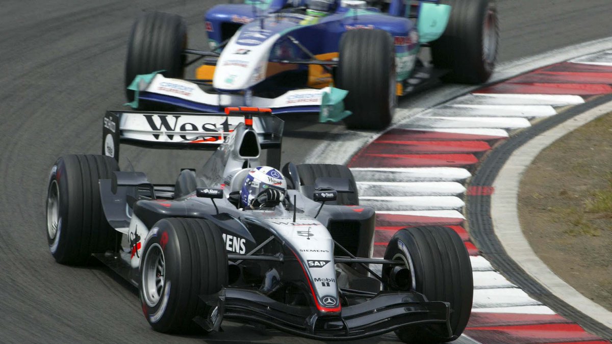 CrystalRacing's tweet photo. DAVID COULTHARD'S 2004 SEASON (McLaren-Mercedes)
-Scored 22 points to Kimi's 46
-Outqualified by Kimi 11-4
-Qualified in Top 8 just 5 times
-No podiums all year
-Departed & moved to Red Bull for 2005
#F1 #TopFlops π΄σ §σ ’σ ³σ £σ ΄σ Ώ https://t.co/sD4Nr8E5bI