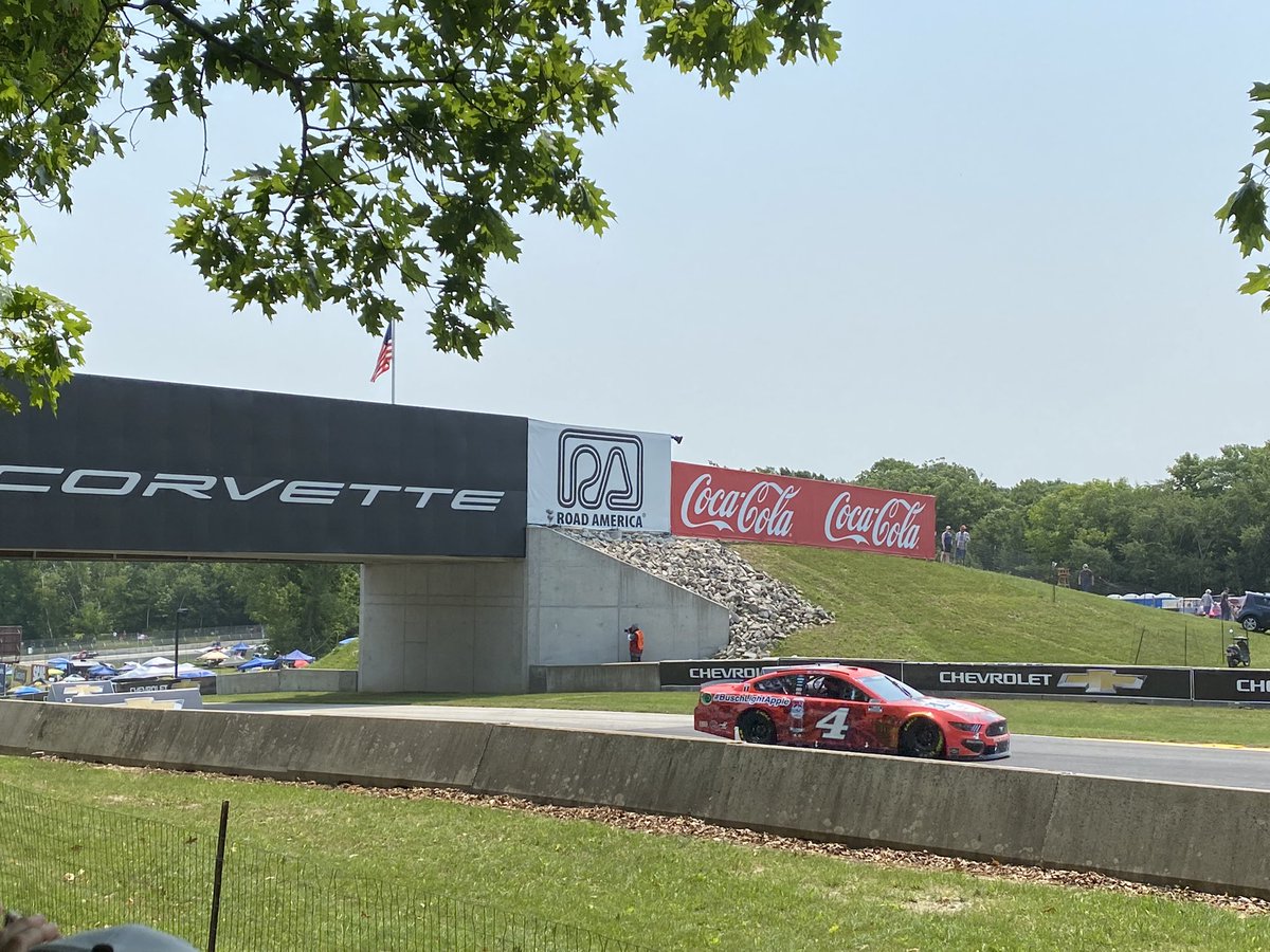 tallejunior's tweet photo. So happy to have @KevinHarvick @RodneyChilders4 in Wisconsin at @roadamerica 🤩. Here’s hoping we do it again next year #cmonback #4thewin #buschbeer https://t.co/WIiGT6dT1C