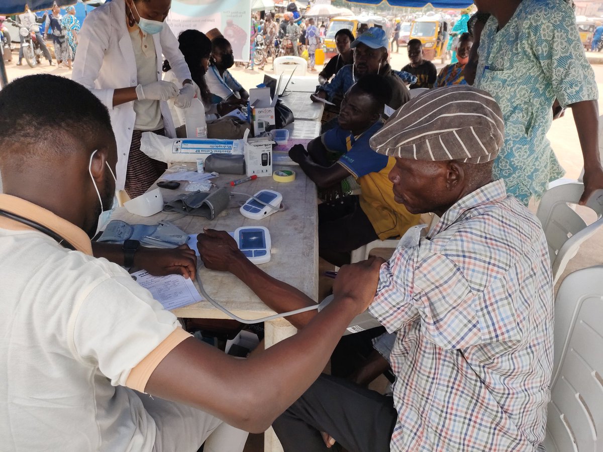 Yorubanationews's tweet photo. Ìlànà Ọmọ Oòdúà Intern'l Youth Wing Medical Welfare Outreachii touching lives in Ibadan. Nation Building goals activated in health for for freedom 👍🏿💊🧬🧫📍🩺
#InhealthForFreedom
#YorubaNationNow
#YorubaNationNoGoingBack https://t.co/i3xVp0F7i8