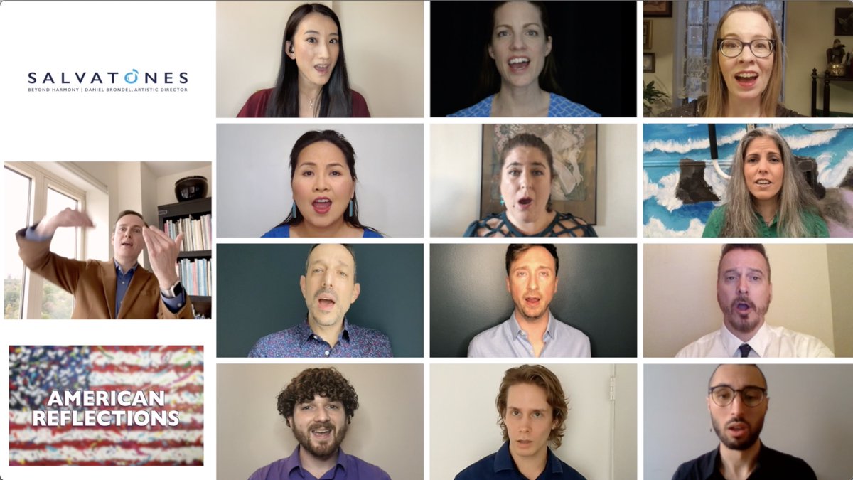 In honor of #IndependenceDay, here is our rendition of the #starspangledbanner arranged by Eric Whitacre and taken from our American Reflections virtual concert. Happy Fourth of July! youtu.be/jA7jyjySVpg via <a href="/YouTube/">YouTube</a>