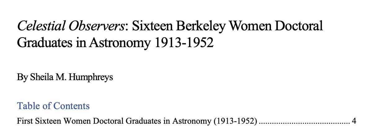 "Invariably the pioneering women who pursued astronomy positions were underemployed because they were initially hired as 'computers'." <a href="/WomenatCal150/">BerkeleyWomen150</a> <a href="/UCBerkeley/">UC Berkeley</a> <a href="/shumphreys63/">sheila humphreys</a> <a href="/womeninnephro/">Women In Nephrology</a> 

150w.berkeley.edu/sites/default/…