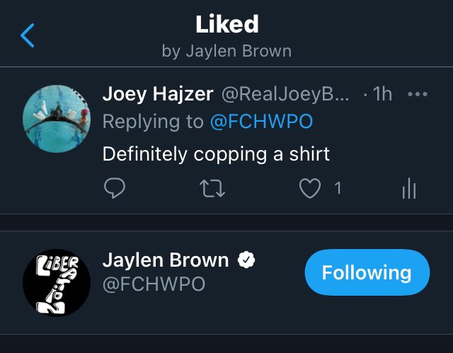 Joey tweet media