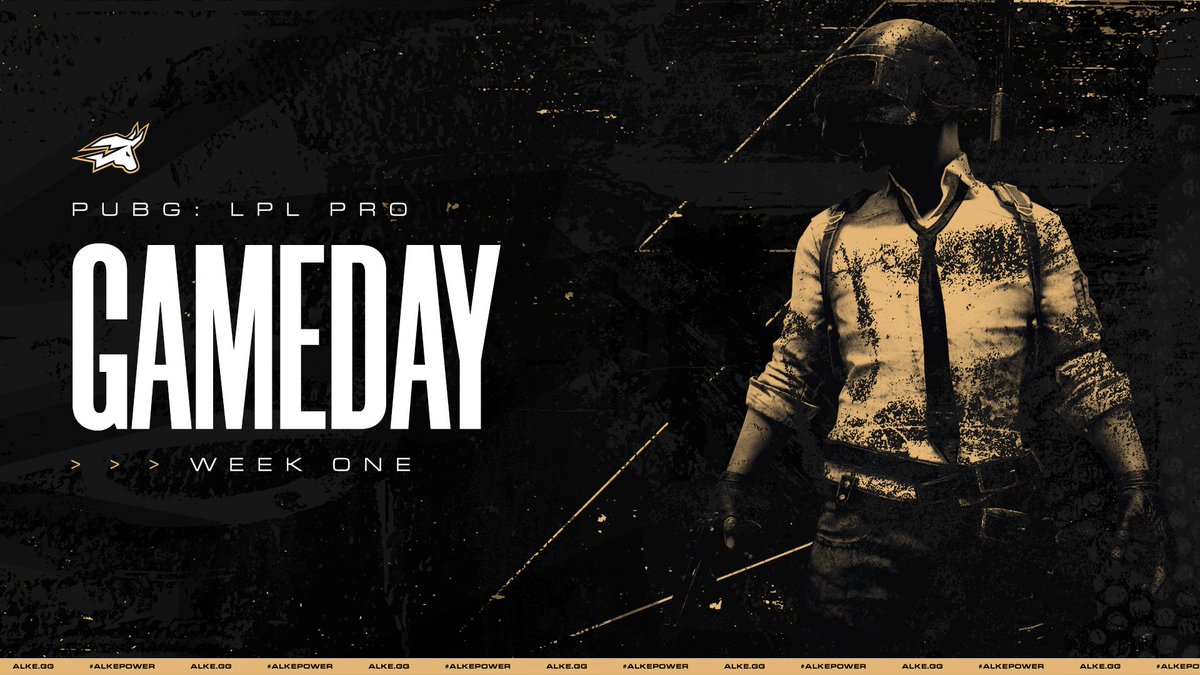 AlkeGGs's tweet photo. [#AlkePUBG]

🔥 ...IT'S GAME DAY! 🔥

TONIGHT ‼️ Watch as our newest recruits tear up the @LPL_PUBG Pro field... 💪

You don't wanna miss this... 😏

  📅 Week One
  ⏱️ 6:30PM • AEST
  📹 https://t.co/4ziyy4HZ1N

#AlkePower https://t.co/SHuMcXun36