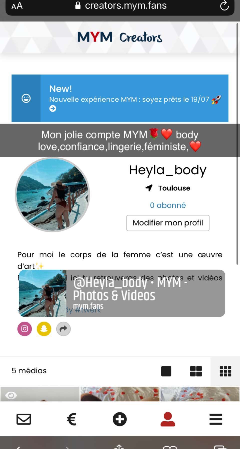 tatasheila13 on X: Mon compte MYM #mym #onlyfans 🍑🍑 #sexy#bodylove lien  en bio🌹 t.cobqXg63vjKY  X