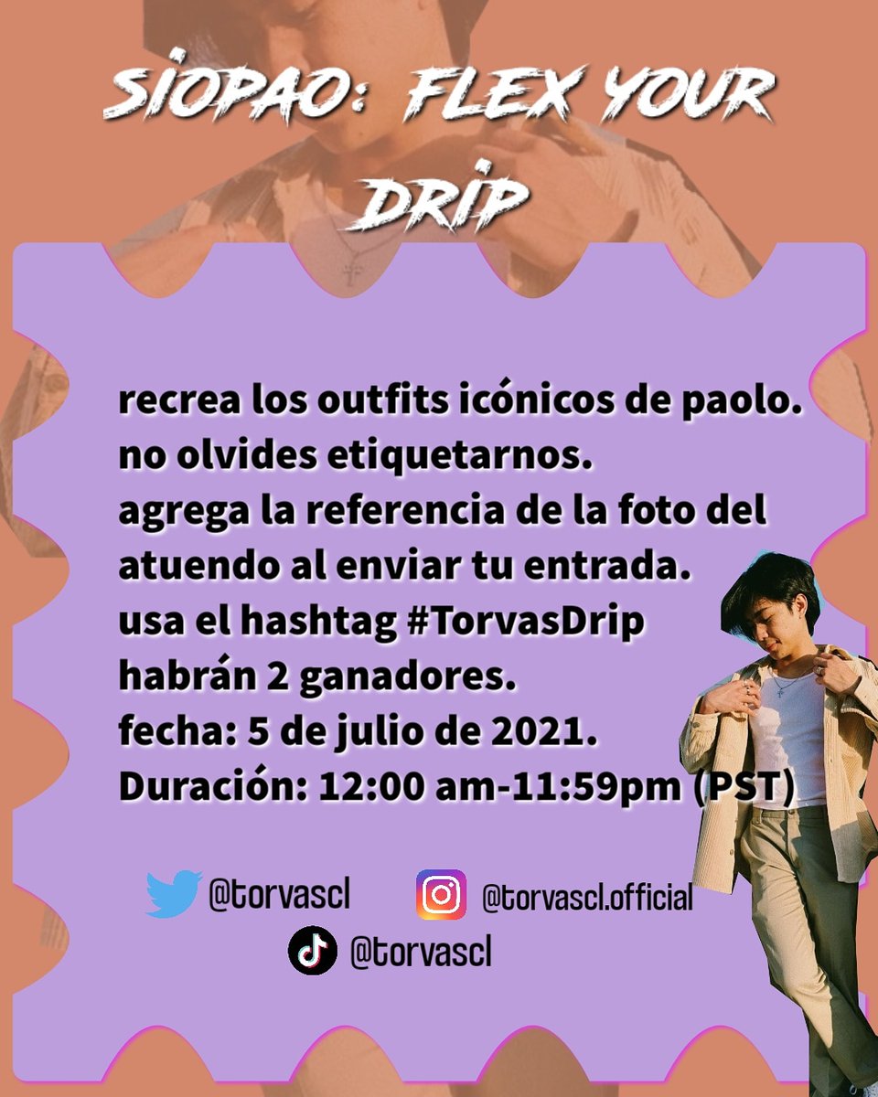 torvascl's tweet photo. Muestranos tu estilo!
.
También lo puedes publicar en Twitter etiquetandonos
. 
No olvides usar el hashtag #torvasdrip 
.
SUERTE<3 @Torvas_United https://t.co/UgbYl2gjwf
