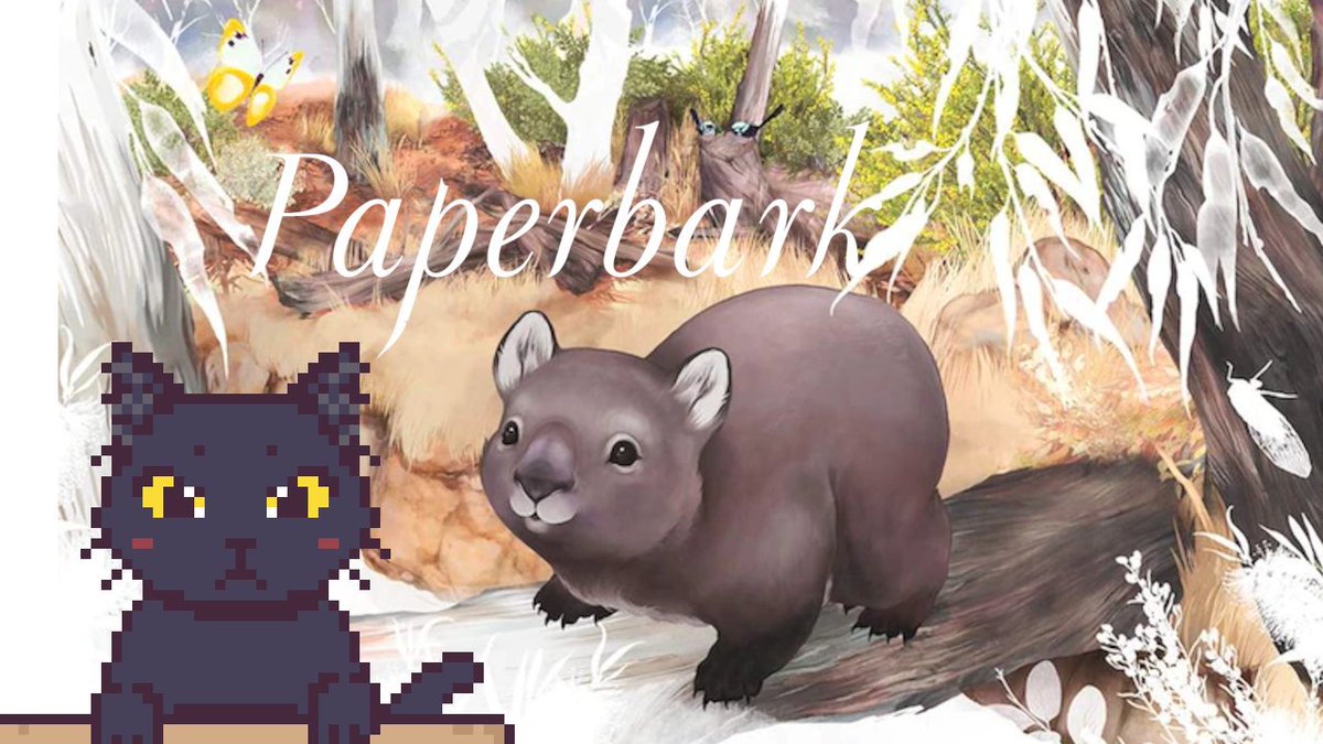 nkhkdt's tweet image. 今晩【２２時】からの配信です🐈‍⬛🌛
ウォンバットはおしりがすっごい硬くて
四角いうんちをするらしいです🐨

【Paperbark】ウォンバットを見守る絵本ゲーム【カプユテの木】 
youtu.be/ccjIU-jhk0M ←待機所📦

#配信告知 #新人Vtuber #Paperbark #カプユテの木