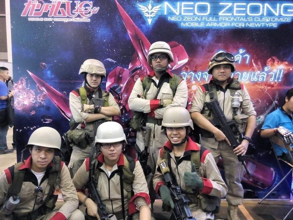 GunweebJimmy's tweet photo. Earth Federation Ground Force (Circa2014, Bangkok comiccon)
#Gundam #EFGF #EFSF https://t.co/bgMRPUHGFJ