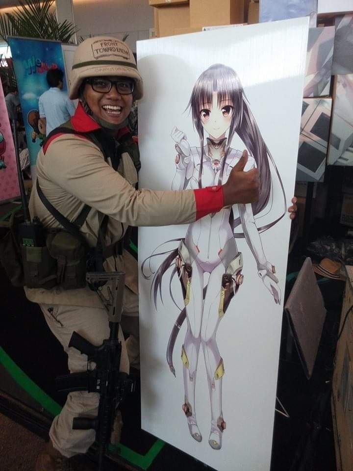 GunweebJimmy's tweet photo. Earth Federation Ground Force (Circa2014, Bangkok comiccon)
#Gundam #EFGF #EFSF https://t.co/bgMRPUHGFJ