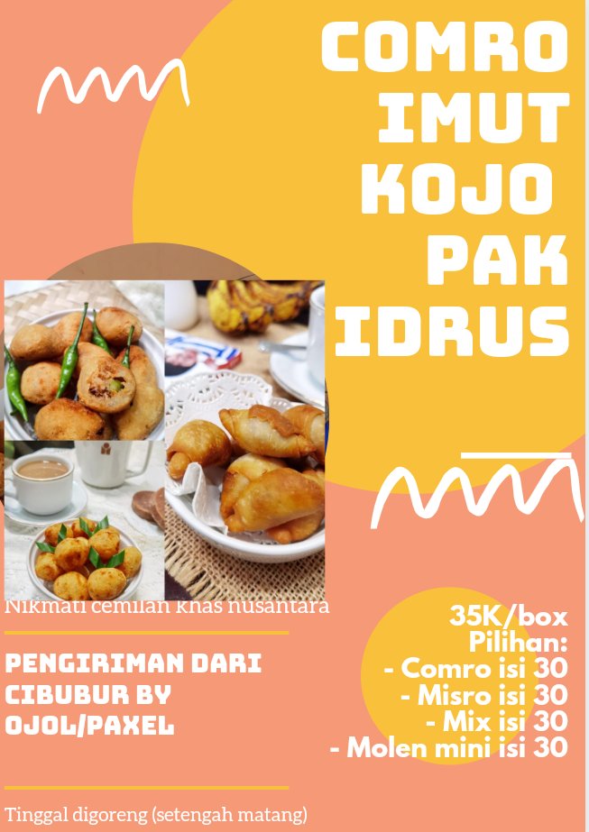 arieparikesit's tweet photo. Yuk yang kangen #MieBalap #MieMercon dkk, masih bisa pesan untuk besok ya, selasa 6 Jul
Juga tersedia:
#OsCon #Malbi
#Comro #Misro #MolenMini
Pemesanan
https://t.co/qGEGeQUpW7 https://t.co/nJNS6xMnqR
