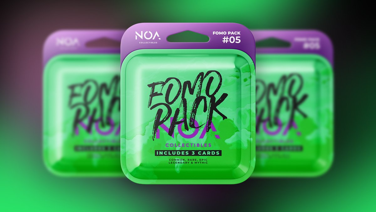 🎉Get ready for the huge drop on tuesday at 19h UTC!
#giveaway 3 Fomo Pack #5!🥳

- Flw <a href="/NoaCollectibles/">Noa Game</a> <a href="/Dub_wizard/">Dub wizard</a> 

- RT #WAX adr👇

- Ends in 24h gl🙏

👉neftyblocks.com/c/noacollector

#NFT #NFTs #NFTCommunity #nftcollector #nftart #NFTGiveaway #Giveaways #WAXP <a href="/WAX_io/">WAX</a> <a href="/AtomicHub/">AtomicHub</a>