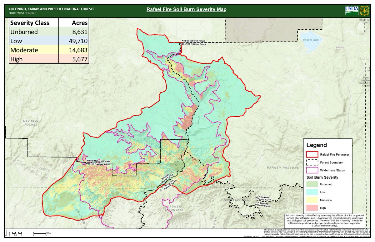 RafaelFireInfo's tweet image. #Rafaelfire Burn Severity Map. Please see the link below for an article explaining the impacts of burn severity. inciweb.nwcg.gov/incident/artic…