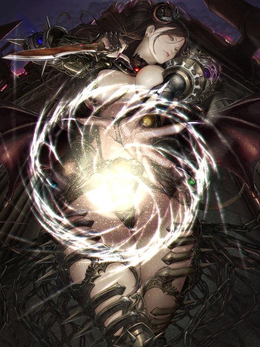 皆さんにご覧いただいて心より感謝申し上げます。
描き終えて力尽きました。今後も頑張ります。
#夏の創作クラスタフォロー祭り 
#私の絵柄が好みって人にフォローされたい 
#絵描きさんと繋がりたい 