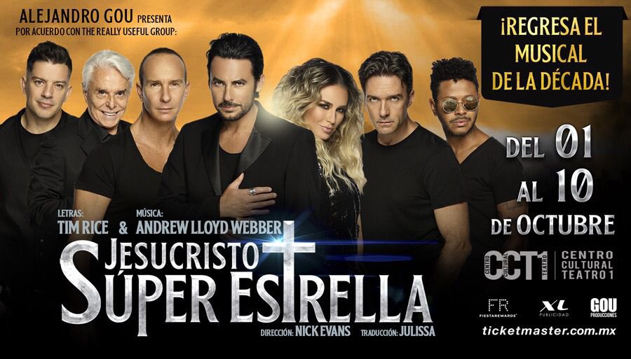 yahirmusic's tweet photo. Regresa el musical de la década @JSELMusical del 1 al 10 de octubre en el Centro Cultural Teatro 1! 🤘🏼
🎫 Boletos a la venta por @Ticketmaster_Me y en taquillas del teatro a partir de mañana 5 de julio a las 12:00 hrs. https://t.co/YtI3qZXX26