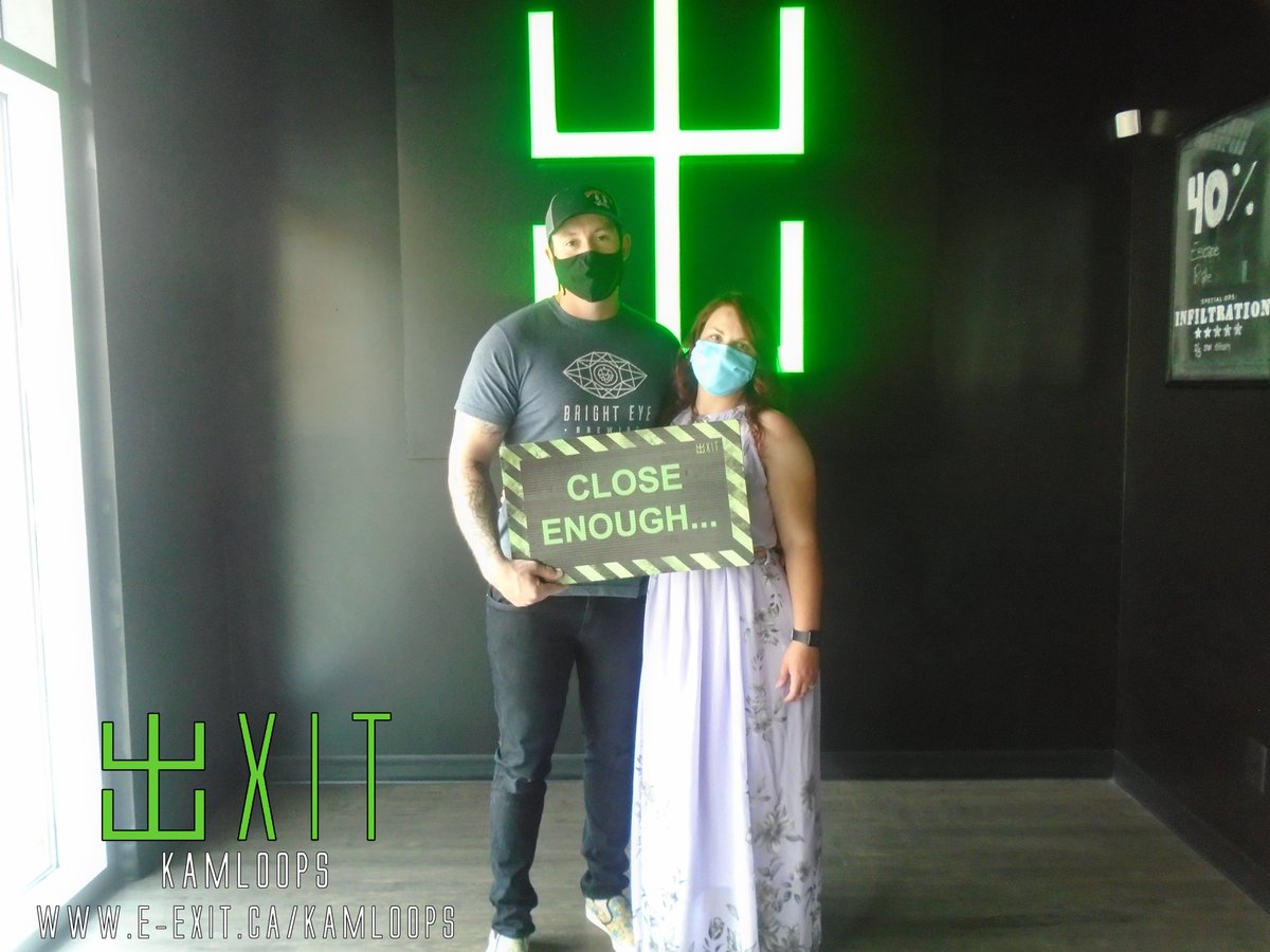exitkamloops's tweet image. Here’s some of our awesome escapee’s from June 27-July 3. Many failed and many succeeded! Test your wits today! #ExitKamloops #kamloopsescapegames
facebook.com/media/set/?set…