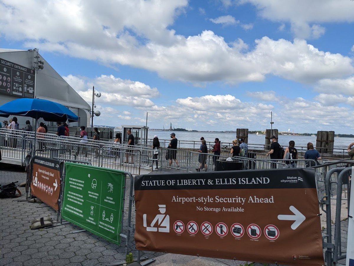 Cmh176Hughes's tweet photo. @amr1787 @craigbrucesmith @lmchervinsky #HappyFourth #July4th #FinancialDistrict #FiDi #Downtown #LowerManhattan #TheBattery #NYC #NewYork #LadyLiberty #StatueofLiberty #LibertyIsland #EllisIsland #WelcomeBack #CastleClinton #NYHarbor #Manhattan #USA https://t.co/rCHH0T1WH6