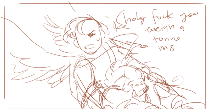 Sometimes sketching comics is serious business. Sometimes you just make techno look like that 