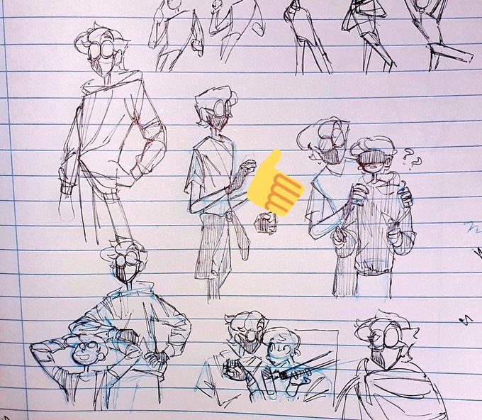 Some ranboo doodles (ft tubbo) i drew while i wasnt home
I care beeduo sm 