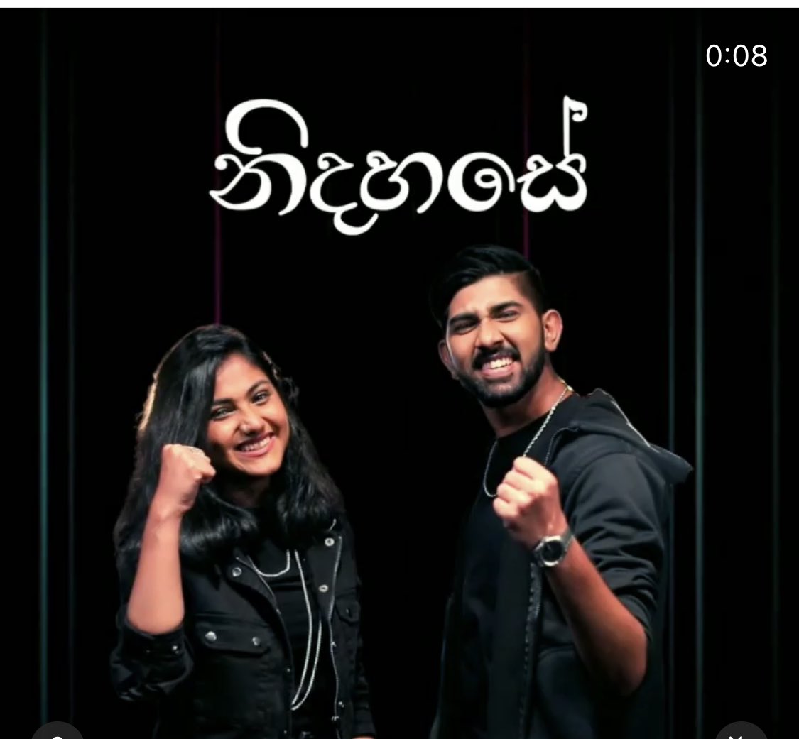 sharicooray's tweet photo. Await upcoming single #Nidahase by #Ashanthi with young artists #Madhuvy Vaithialingam &amp; #Shermil Clinton to raise awareness on #Intimate-Partner-#Violence.
All proceeds of the song will be directed to support the ongoing shelters for #victims &amp; #survivors of #VAW https://t.co/PW2AgZcTEX
