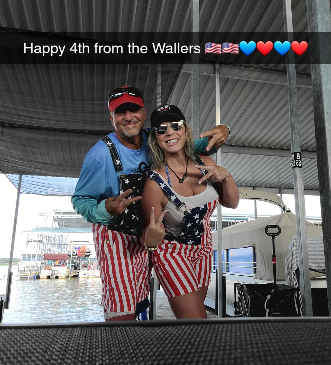 RWaller27's tweet photo. #Happy4thofJuly #HappyBirthdayAmerica @MichelobULTRA @cwaller83 https://t.co/AUpj83esxz
