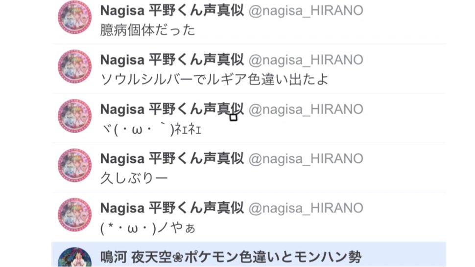 鳴河 夜天空 ポケモン色違いとモンハン勢 Pokesora28 Twitter