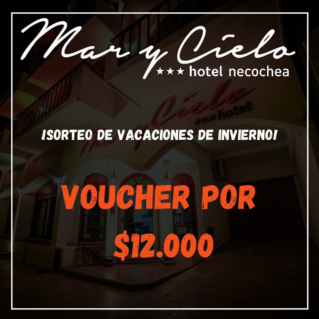 No digas que no te avise! Esta campaña la lanzó <a href="/marycieloneco/">Hotel Mar y Cielo ⭐ ⭐ ⭐</a> para aumentar seguidores en IG. Entra a su Insta y participa! “hotelmarycielonecochea” es su cuenta. $12000 pesos de arriba sin tener que gastar un peso más que interesante! Te deseo lo mejor si participas!