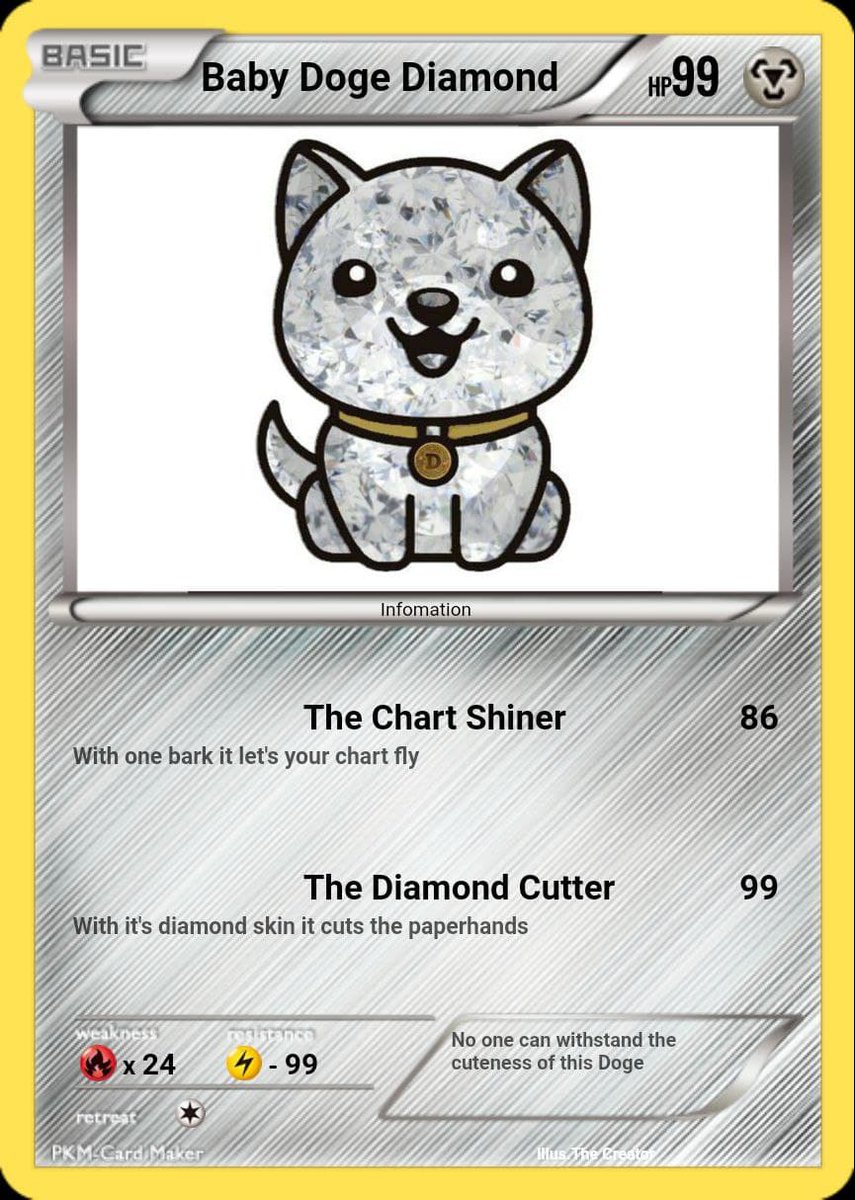 BabyDogeDiamond's tweet photo. @CRYPTOALIENHOST @elonmusk @VitalikButerin https://t.co/A8DHLXVlws