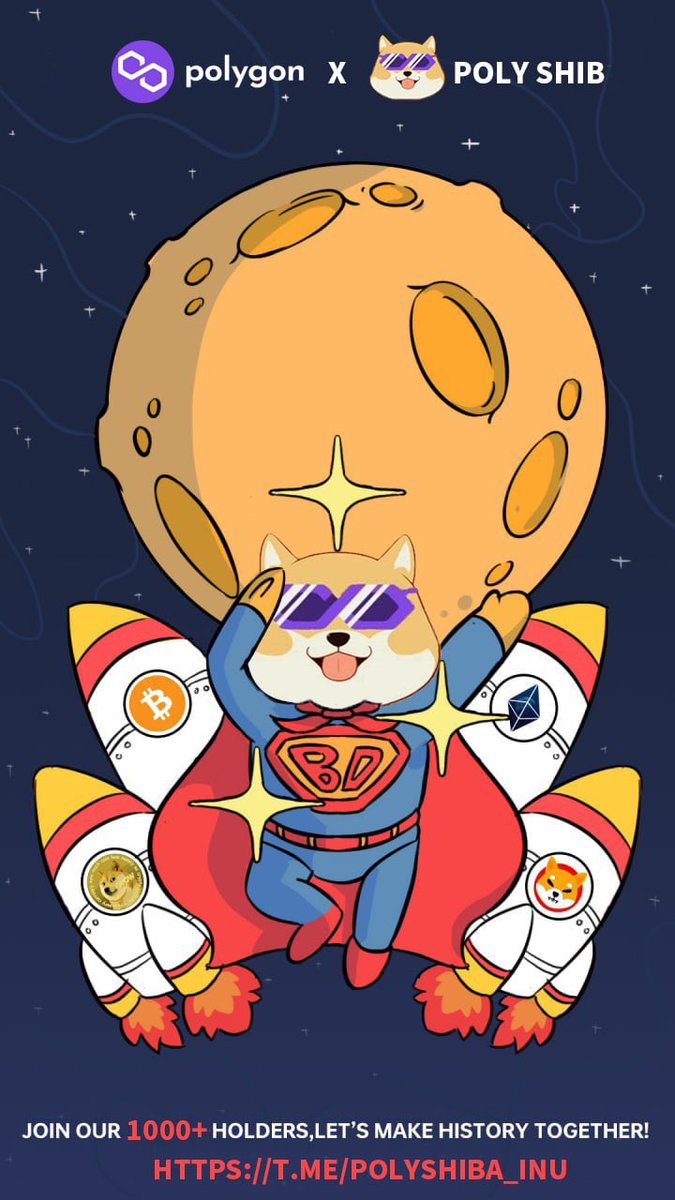 polyshib_'s tweet photo. Check out this AMAZING meme made for us by our community member.

$POLYSHIB to the MOON!

Woohoo!!

#polyshib #Polygon #MATIC #SHIB #CryptoGems https://t.co/4DBwrvzFoU