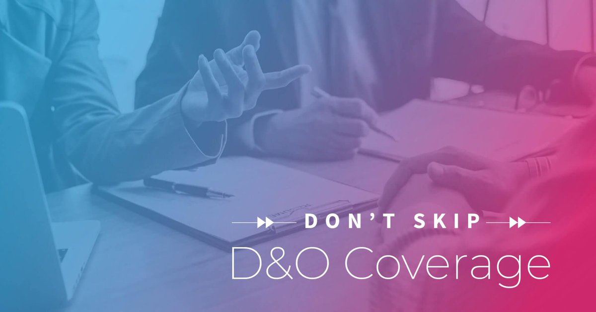 FidellaPlus's tweet photo. Directors and officers of an organization are responsible for many big decisions. If they make the wrong ones and get sued as a result, the damages can be costly. Directors and officers liability coverage (D&amp;O) can help. https://t.co/scq1BXffwq