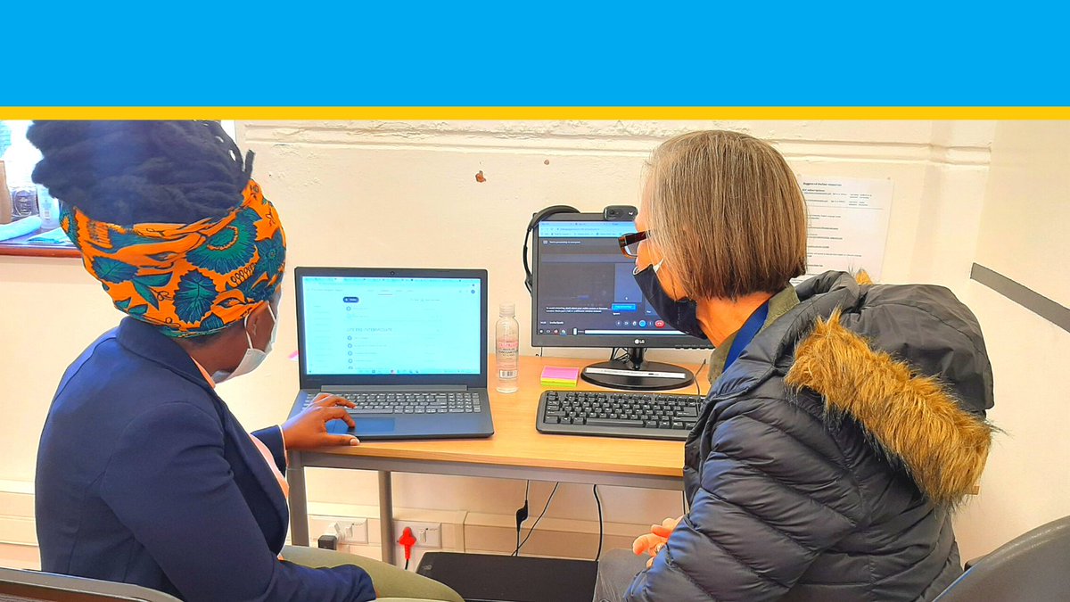 UCT_ELC's tweet photo. We firmly believe in empowering our staff so they can be the best version of their teaching selves. Here, teachers are collaborating on an online task. Type the names of the teachers below.

#UCTELC #LearnEnglishUCT #UCTFamily https://t.co/HY3HyqUkld