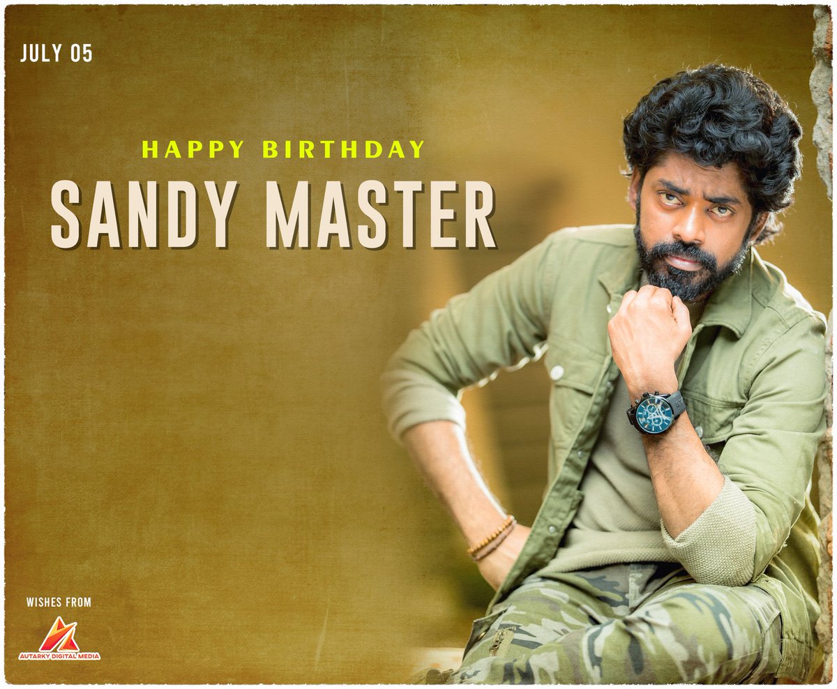 Wishing Dance choreographer @iamSandy_Off master a very Flourishing Birthday ! #HBDSandy #HappyBirthdaySandy