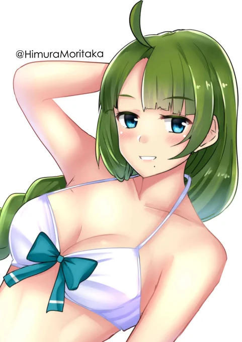 #ビキニの日 
夏先取り!!今年描いた分。
これから水着絵は、たくさん描くけど('∀`) 