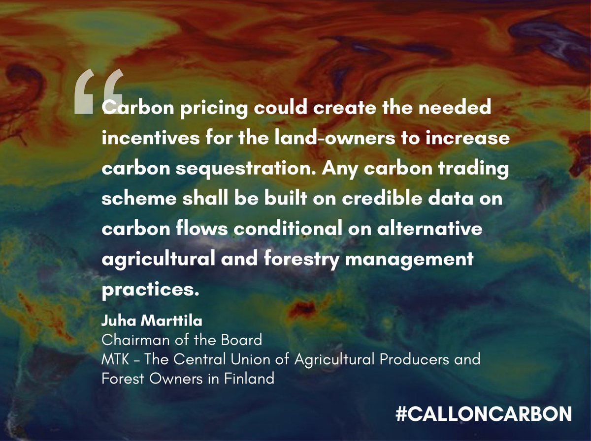 Climate mitigation needs a major ramp-up of low-carbon investments. An effective carbon price is a key tool for this. Join leaders supporting carbon pricing here: calloncarbon.com/join/ #calloncarbon