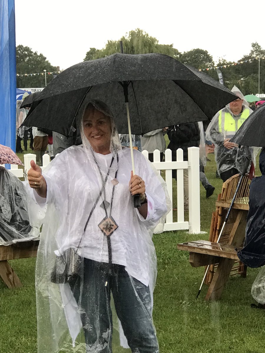 Pub in the park yesterday.  Good wet fun