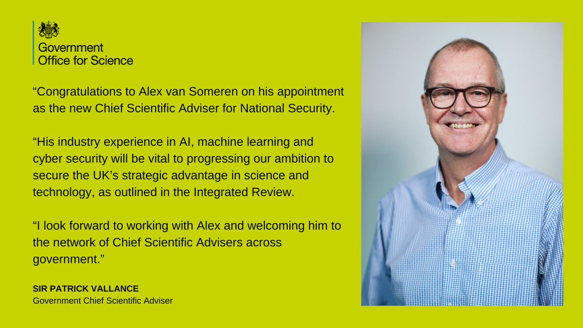 Government Office for Science tweet media