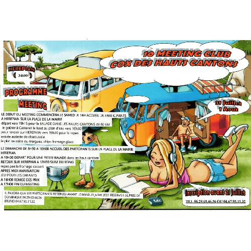 10 meeting club Cox des hauts cantons - 31/07/2021 - 2j - is.gd/S8iKMZ #VW #volkswagen #flat4 #Meetings