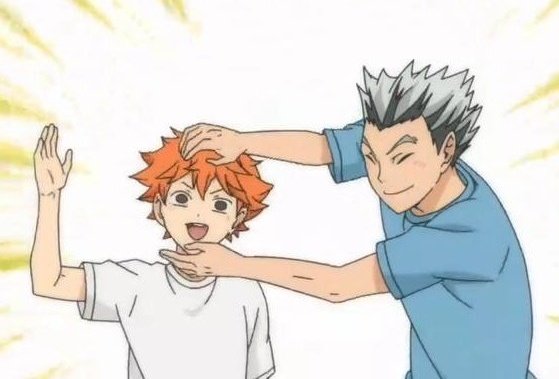 suckerforyuu's tweet photo. istg bokuto and hinata's dynamic is one of the best in haikyuu https://t.co/Y9wXQBBCqD