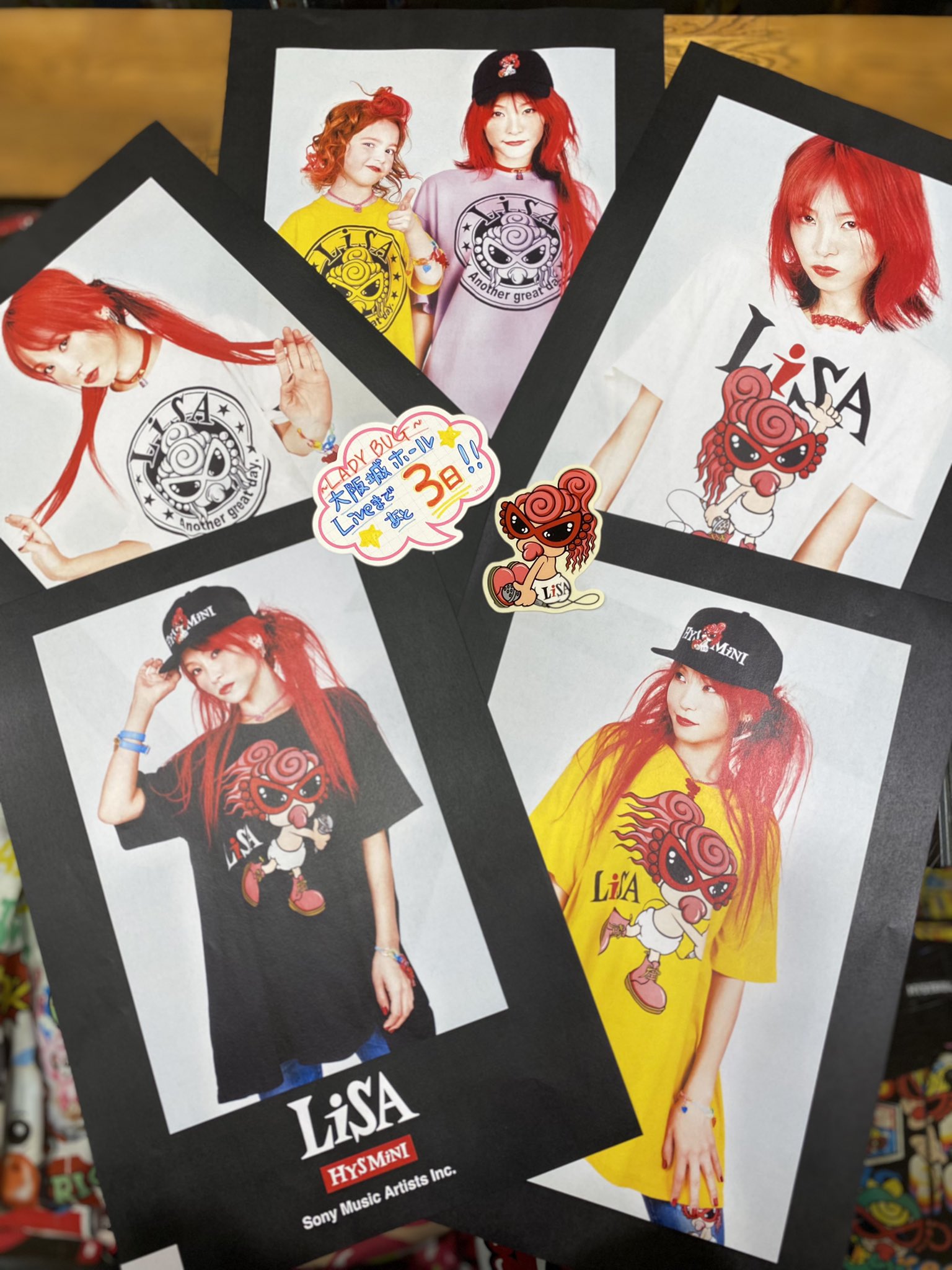 枚数限定 【レア】ヒステリックミニ LiSAコラボ Tシャツ 第一弾 A