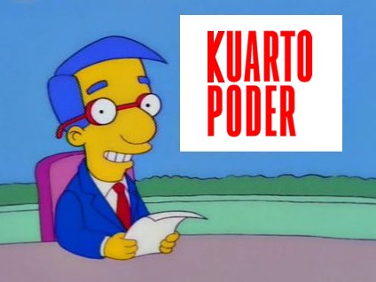 chris_espinoz4's tweet image. #KuartoPoder a cargo de Sebastian Milhouse Salazar