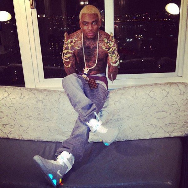 the study solely hostess Soulja Boy (Draco) on Twitter: "I was the first rapper with blonde hair and  the nike air mags https://t.co/2Opuciw74Q" / Twitter