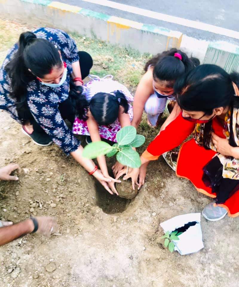 namratagautam68's tweet image. Planted Banyan plant ( बड़गद) in Sector 137 Noida
 #VriksharopanJanAndolan 
#CEONOIDAAUTHORITY
#137सांस्कृतिकसेवाफाउंडेशन 
#IndiaFightsCorona