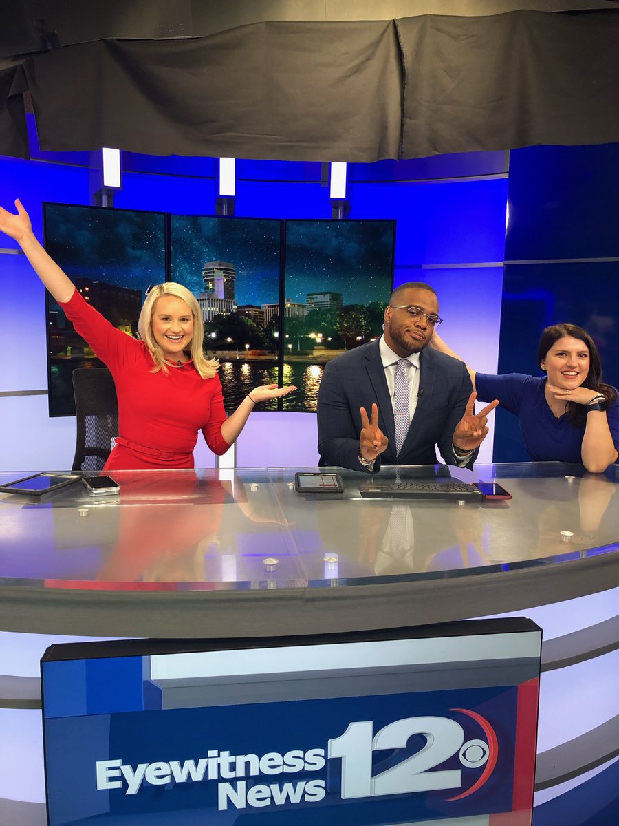 It’s our last weekend newscast with @KWCHSarah we will miss her in our fun crew! She’s headed to TX to be a teacher. #kwch12 @KWCHBraxton