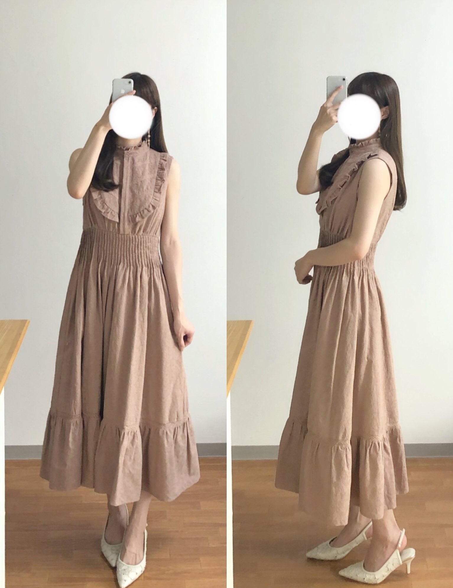 Herlipto Paisley Lace Long Dress 河北ワンピ S