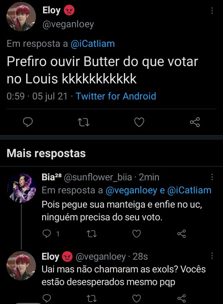 esperava: ajuda
levou: surra da exol